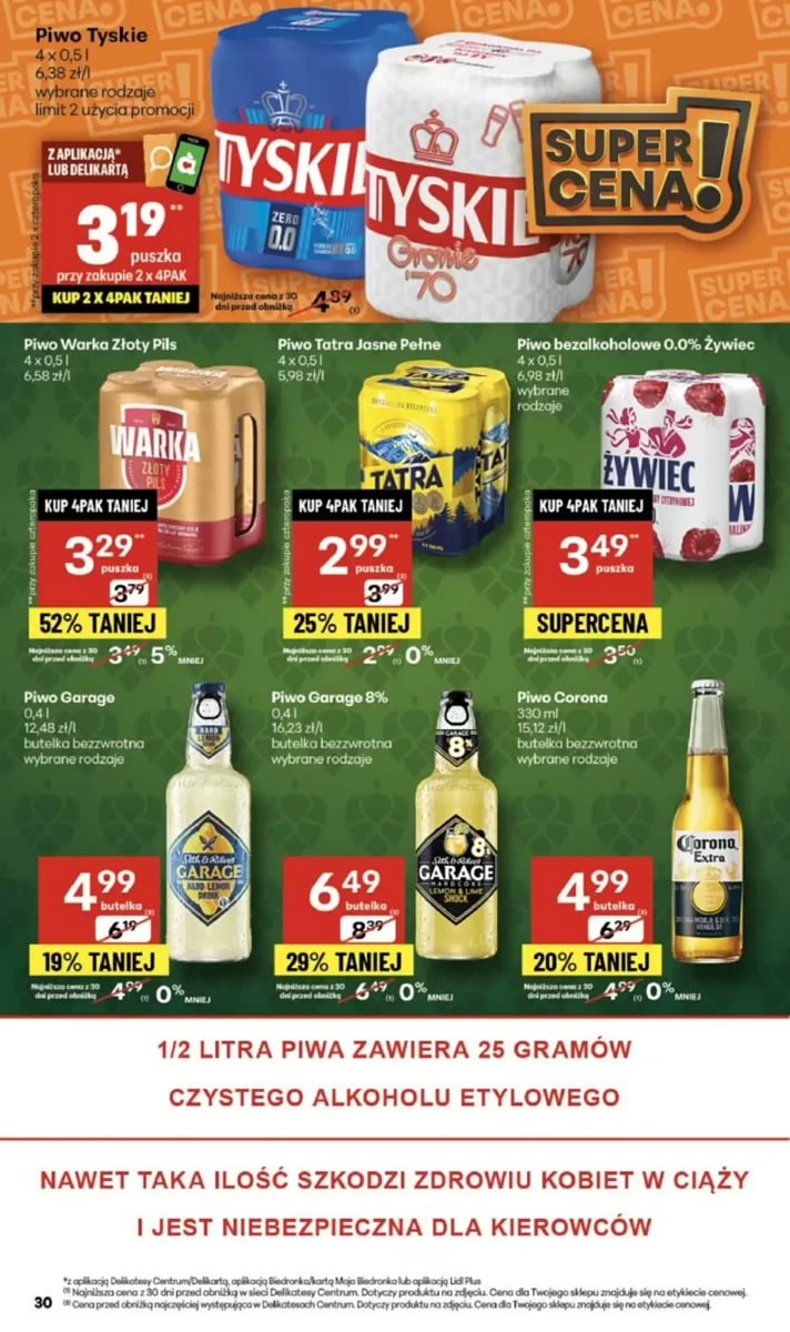 Strona 30 z gazetki Delikatesy Centrum