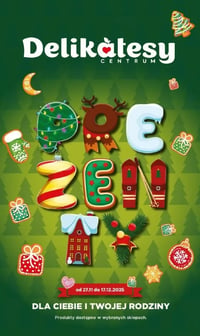 Gazetka Delikatesy Centrum – 27.11.2025 – 17.12.2025