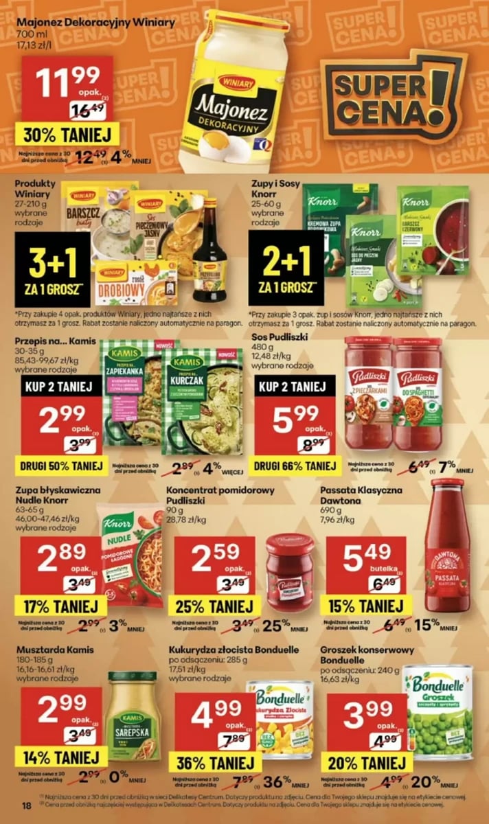 Strona 18 z gazetki Delikatesy Centrum