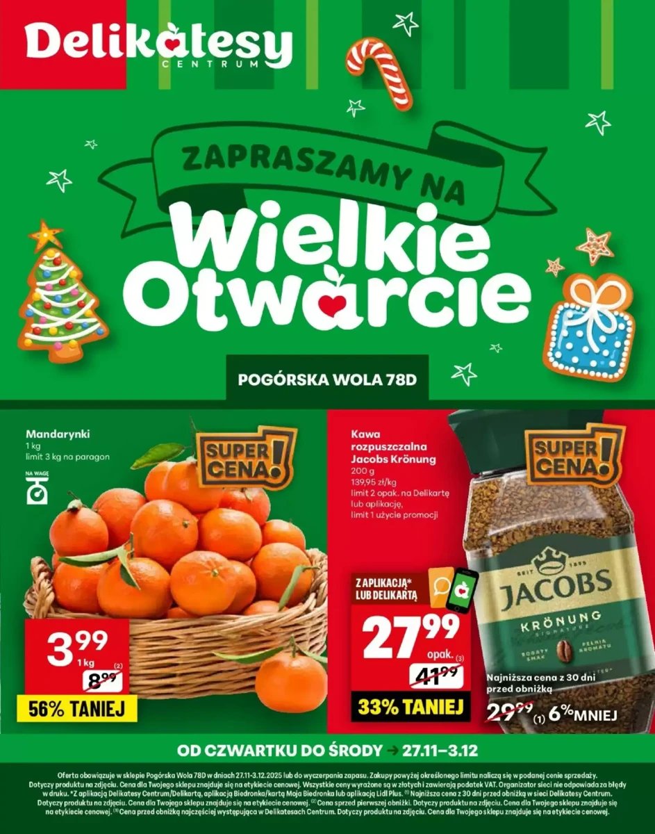 Strona 1 z gazetki Delikatesy Centrum