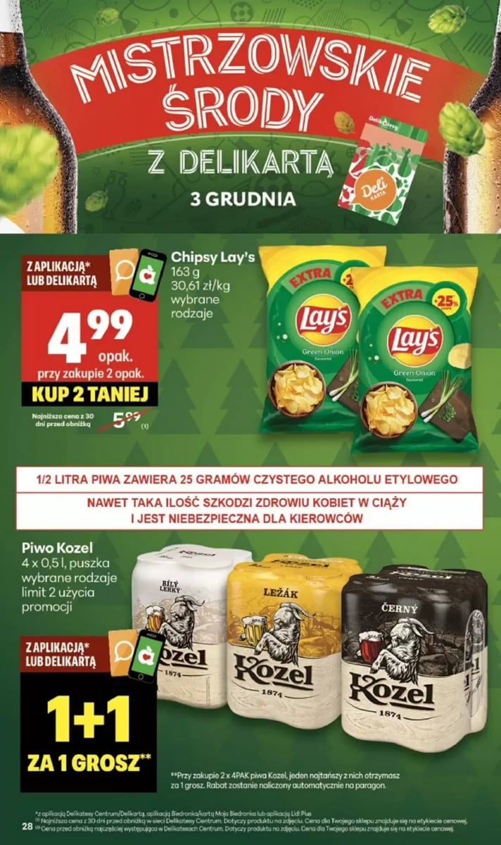 Strona 28 z gazetki Delikatesy Centrum