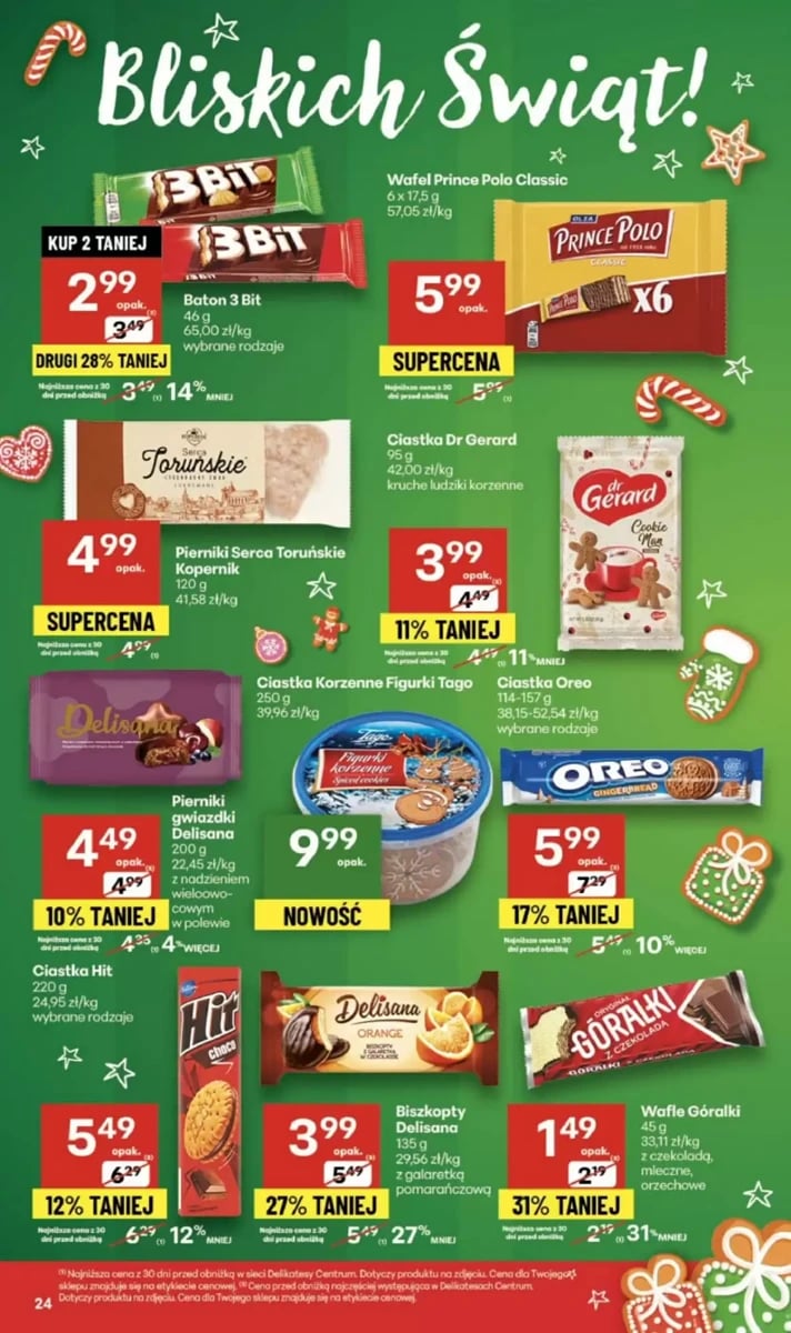 Strona 24 z gazetki Delikatesy Centrum