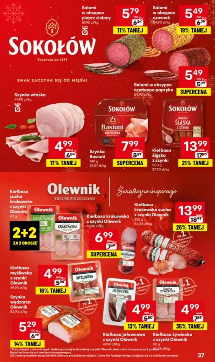 Strona 37 z gazetki Delikatesy Centrum