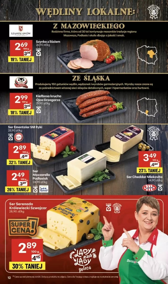 Strona 12 z gazetki Delikatesy Centrum