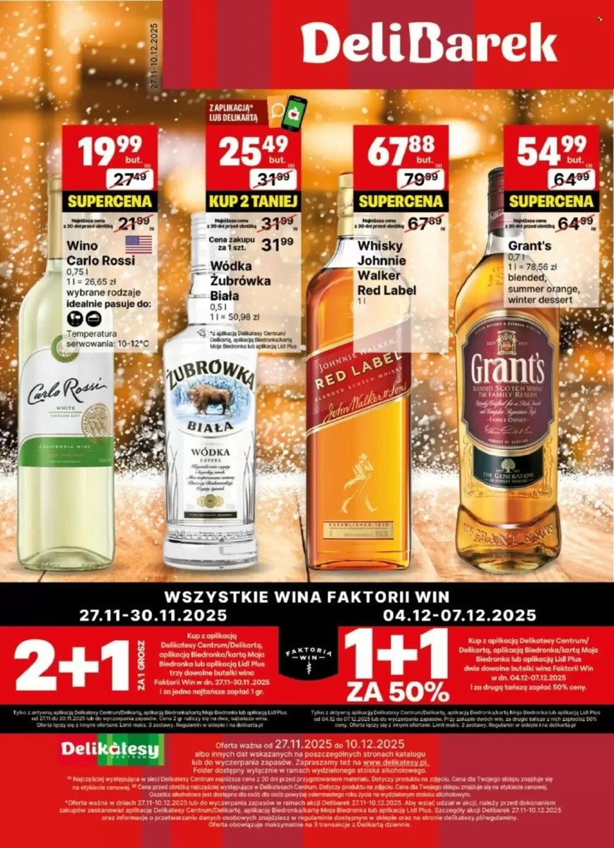 Strona 1 z gazetki Delikatesy Centrum