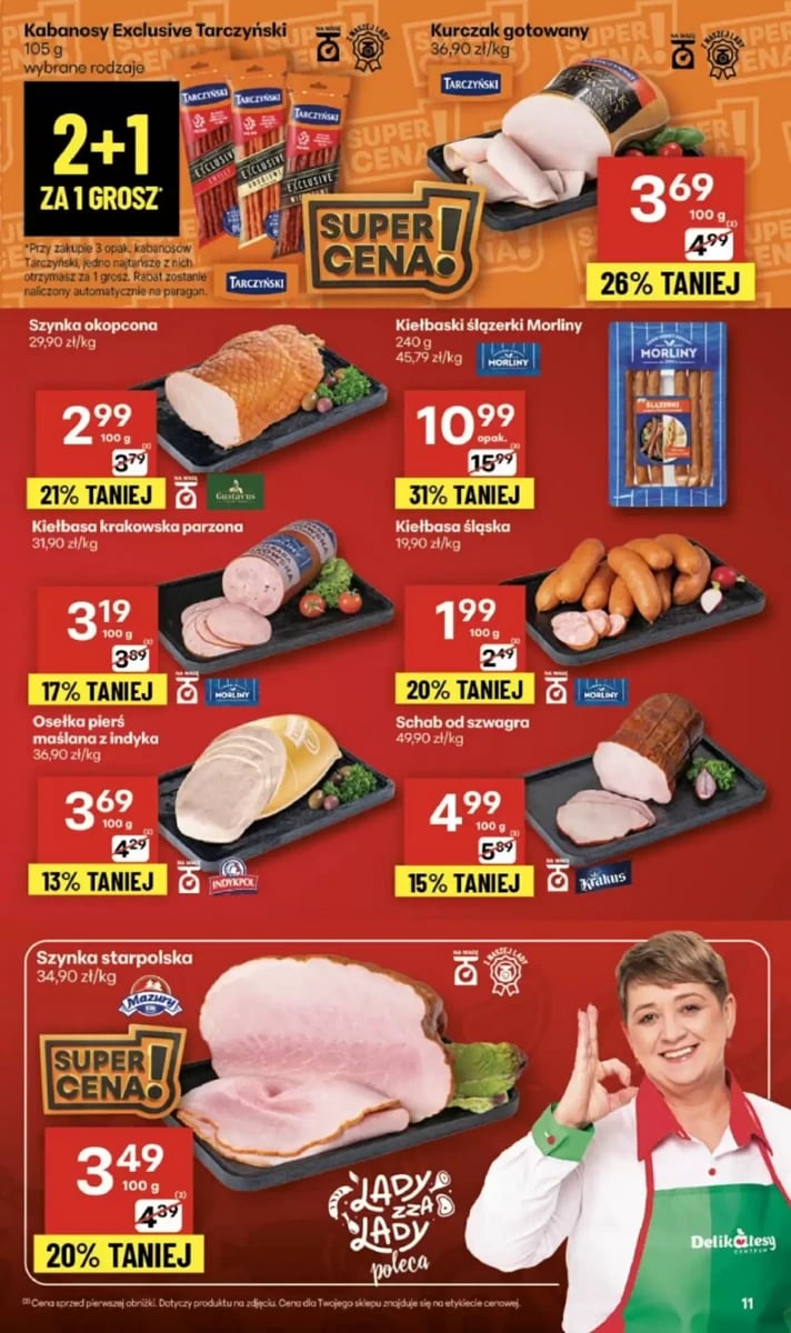 Strona 11 z gazetki Delikatesy Centrum