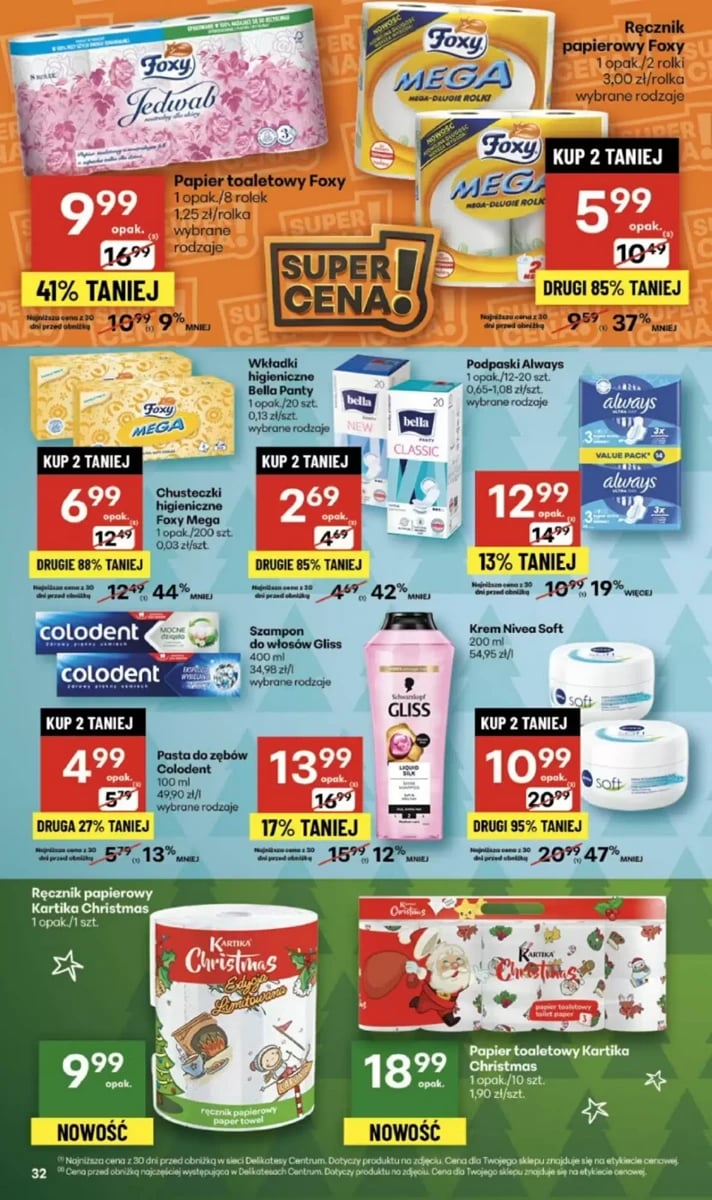 Strona 32 z gazetki Delikatesy Centrum
