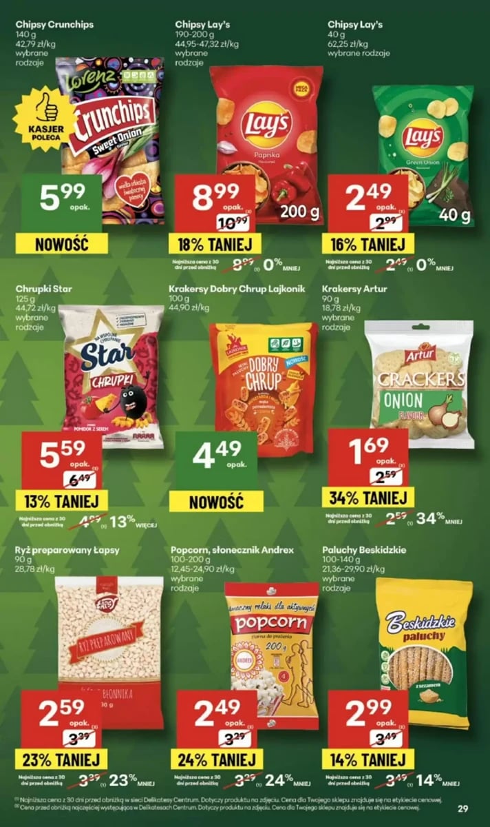 Strona 29 z gazetki Delikatesy Centrum