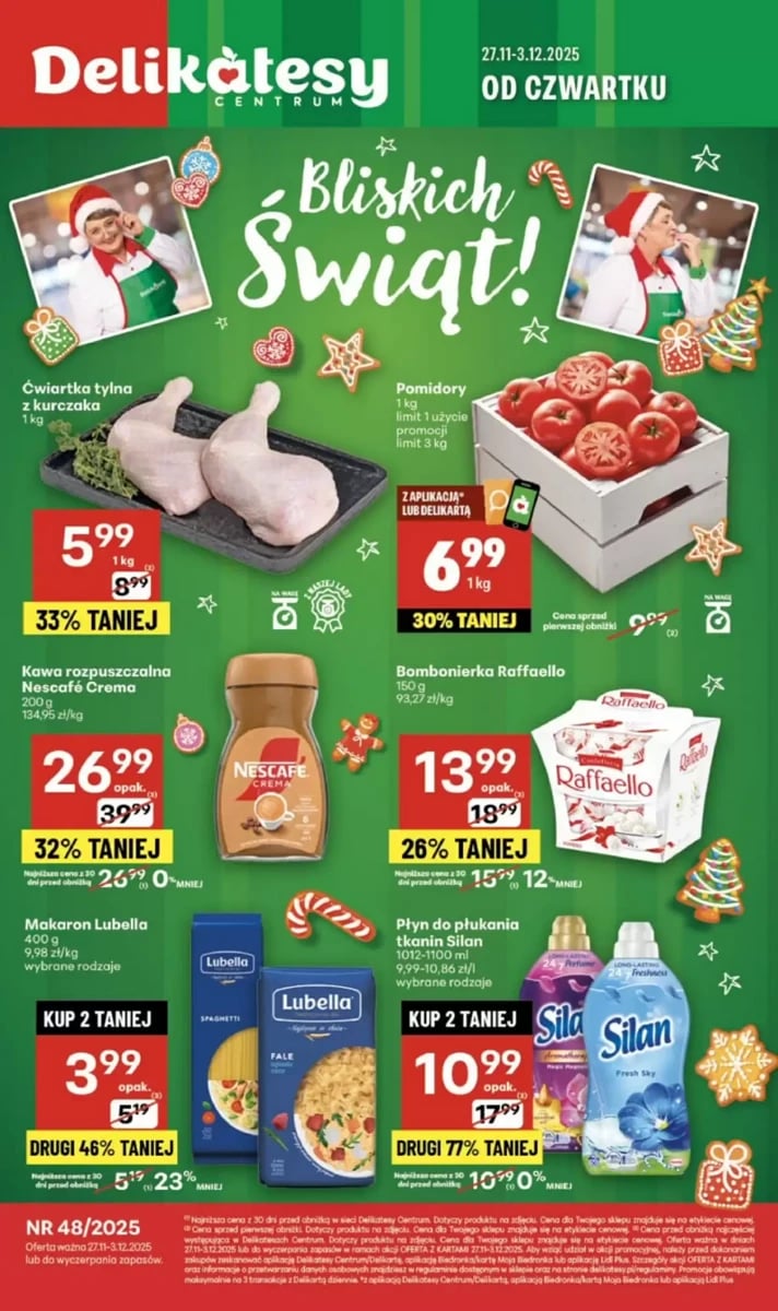Strona 1 z gazetki Delikatesy Centrum