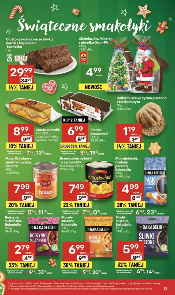 Strona 25 z gazetki Delikatesy Centrum