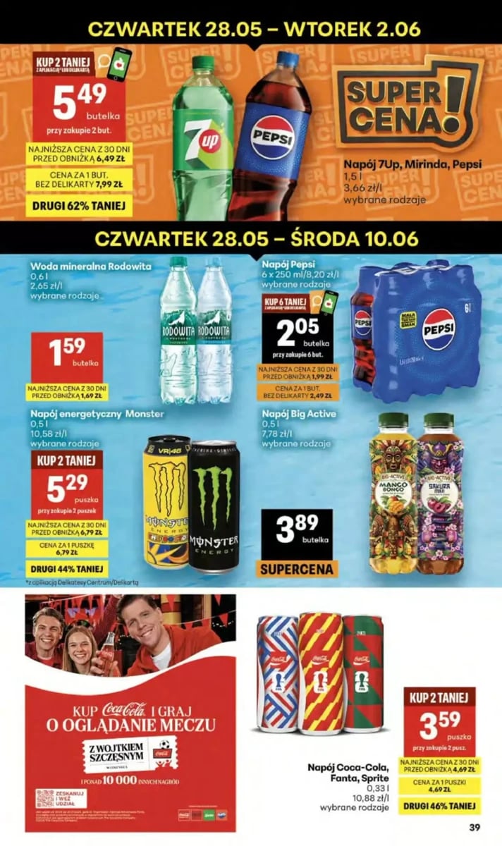 Strona 39 z gazetki Delikatesy Centrum