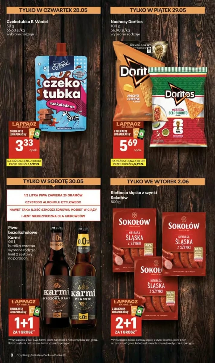 Strona 8 z gazetki Delikatesy Centrum