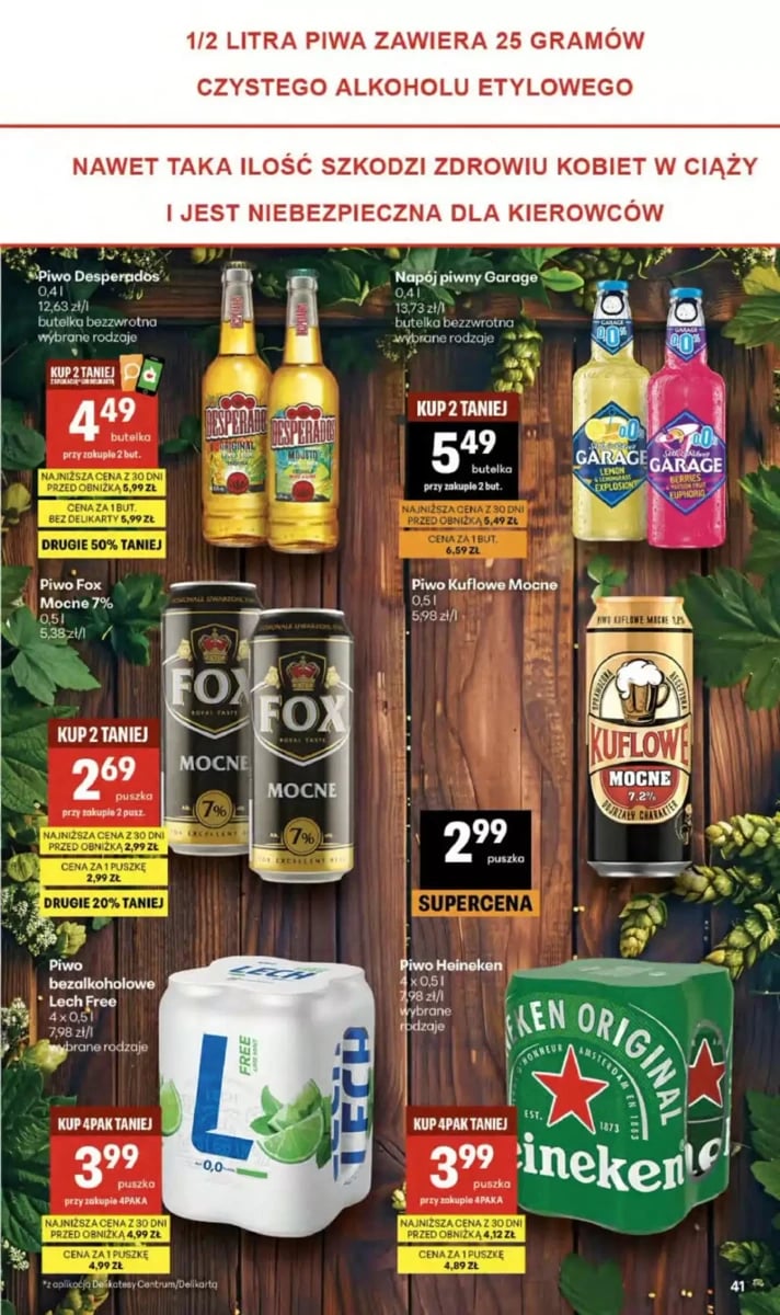 Strona 41 z gazetki Delikatesy Centrum