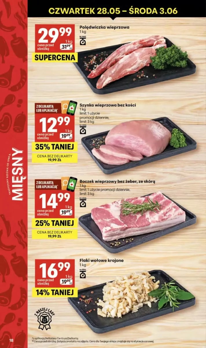 Strona 18 z gazetki Delikatesy Centrum