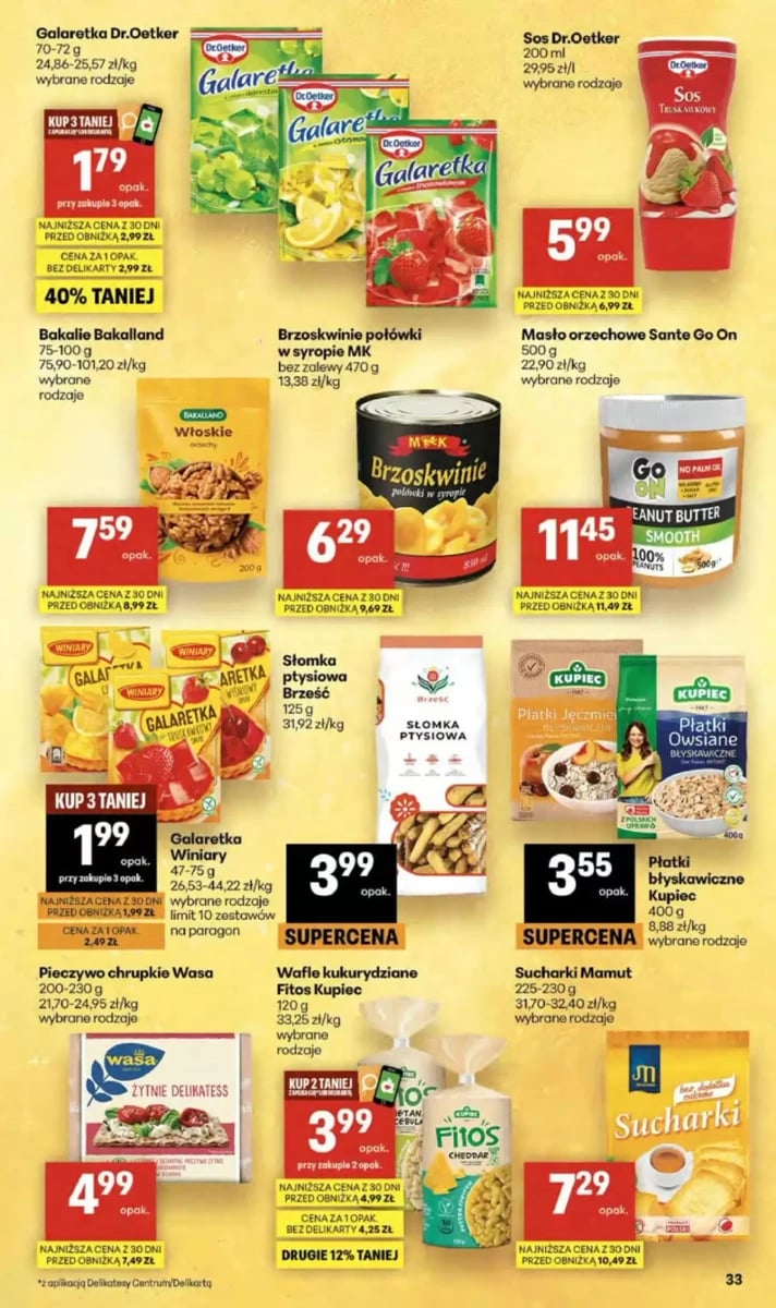 Strona 33 z gazetki Delikatesy Centrum