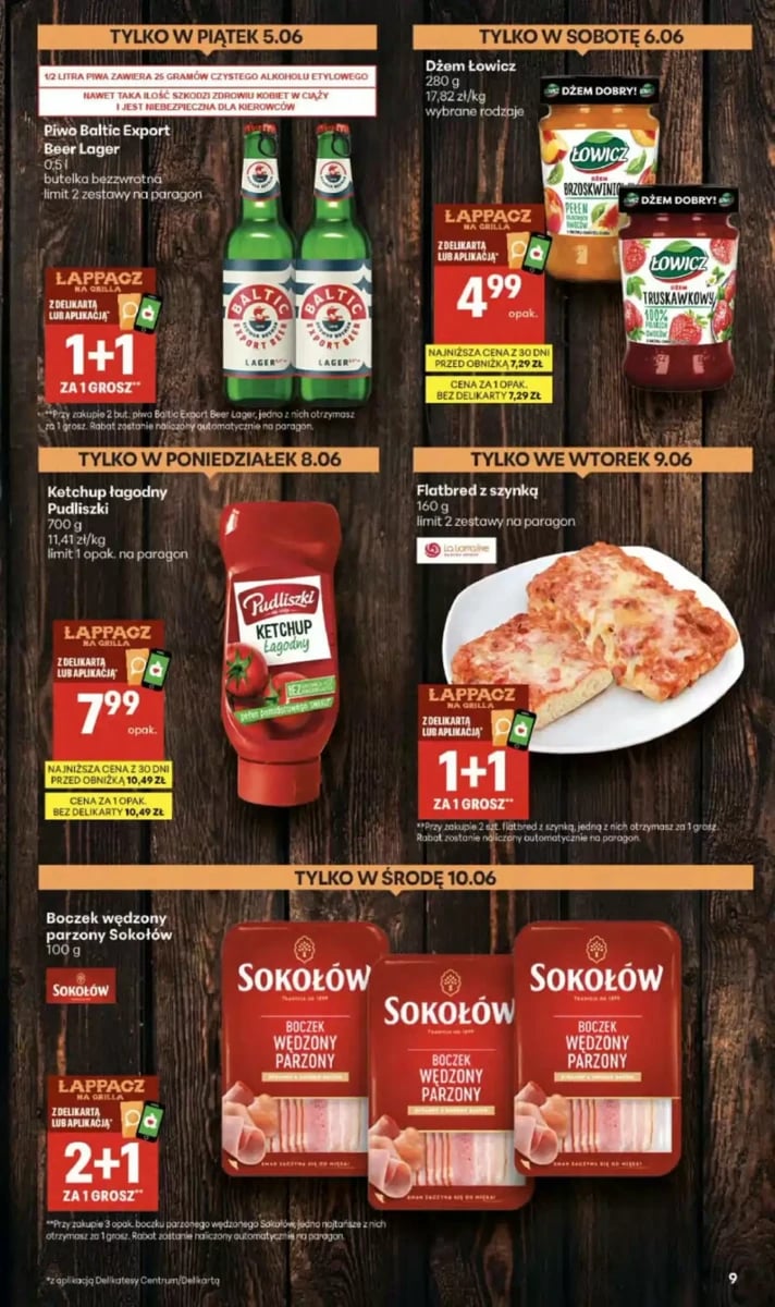 Strona 9 z gazetki Delikatesy Centrum