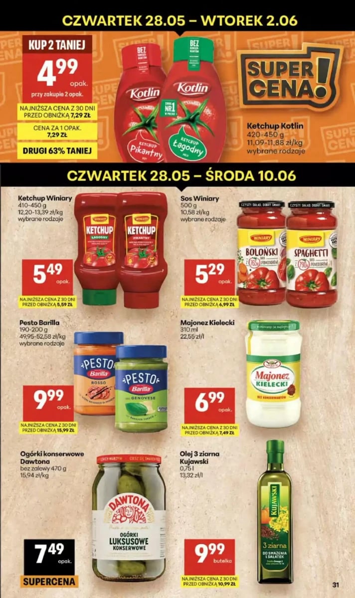 Strona 31 z gazetki Delikatesy Centrum