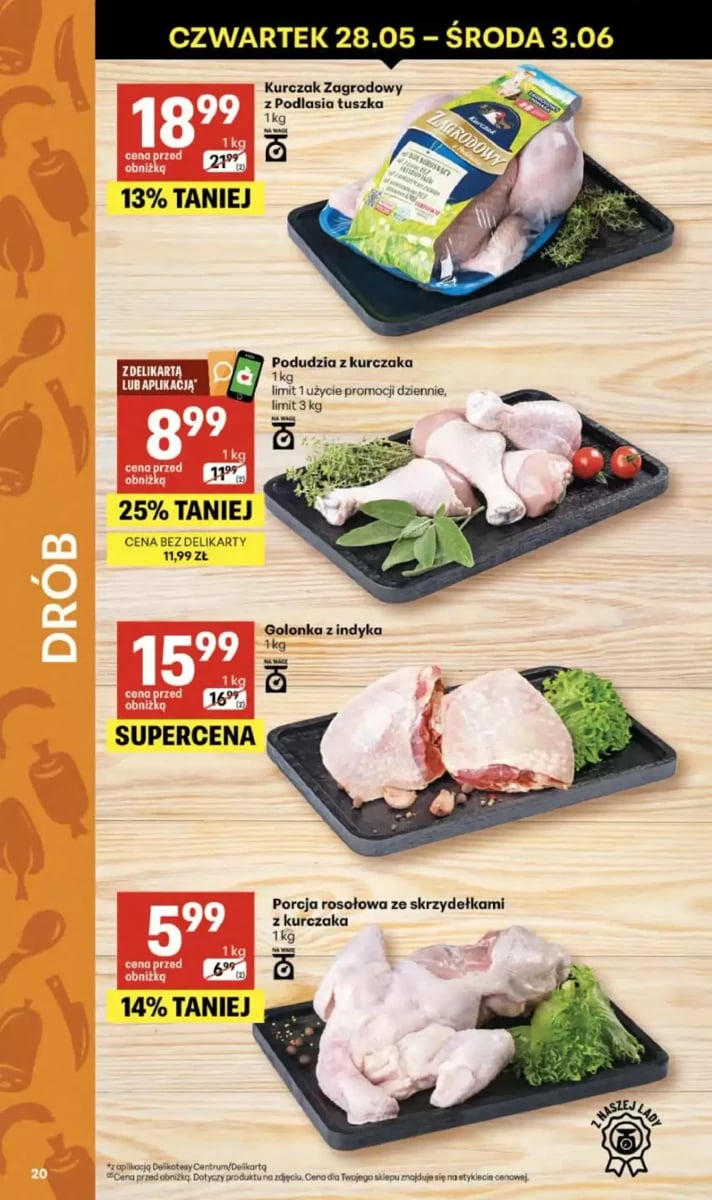 Strona 20 z gazetki Delikatesy Centrum