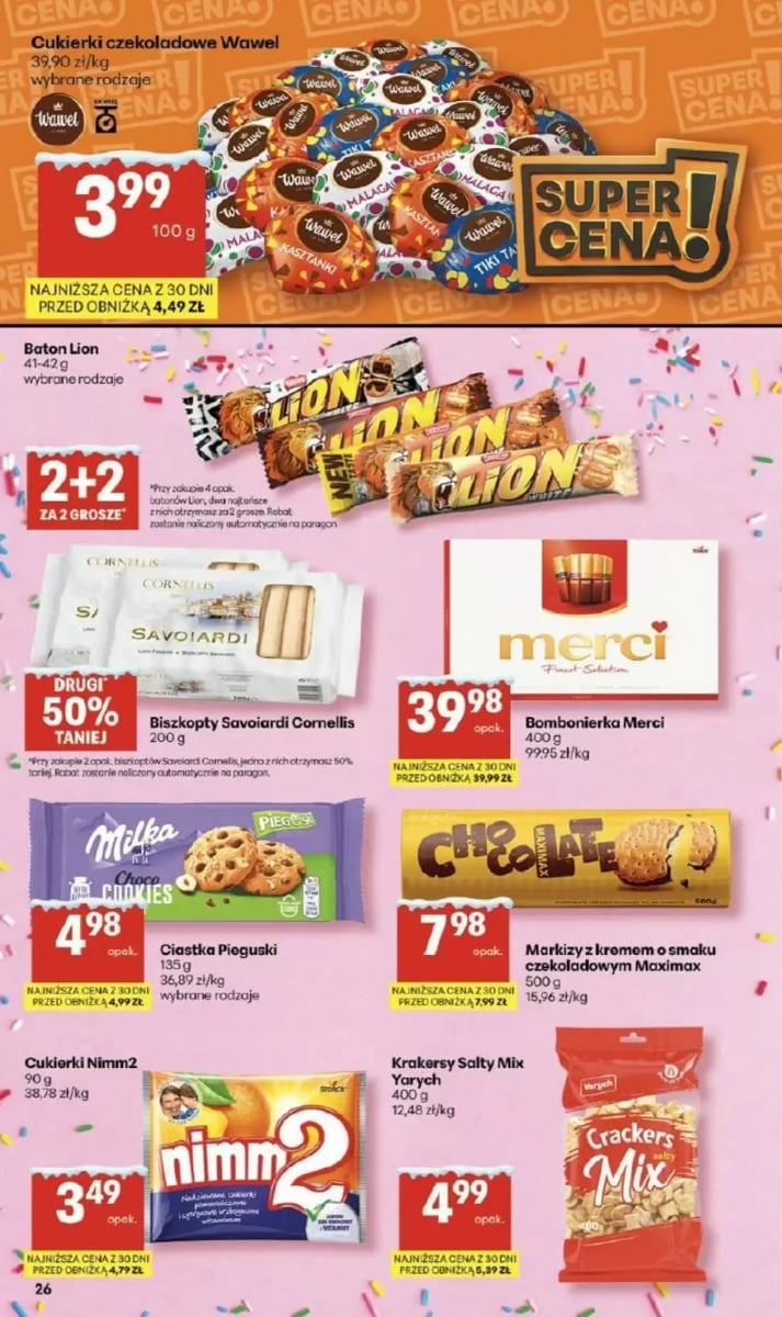 Strona 26 z gazetki Delikatesy Centrum