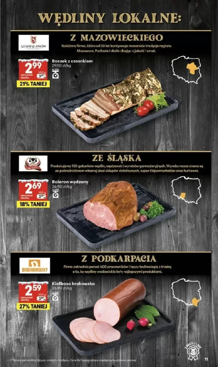 Strona 11 z gazetki Delikatesy Centrum