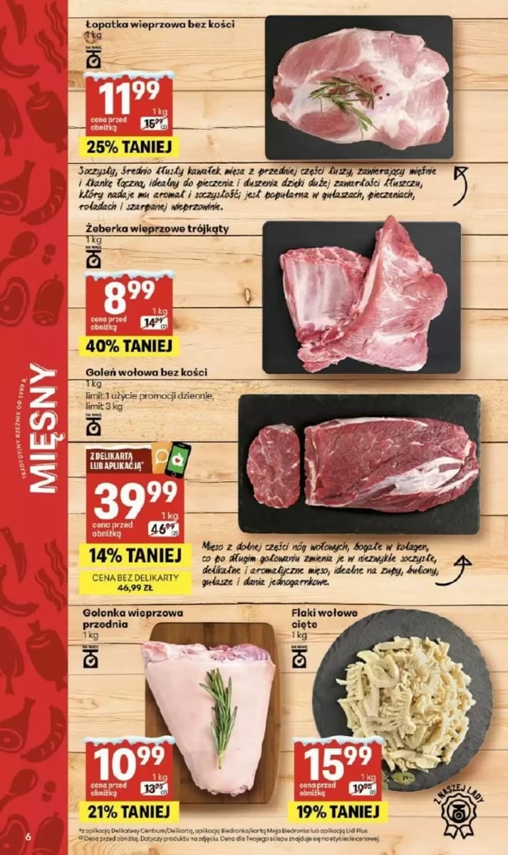 Strona 6 z gazetki Delikatesy Centrum