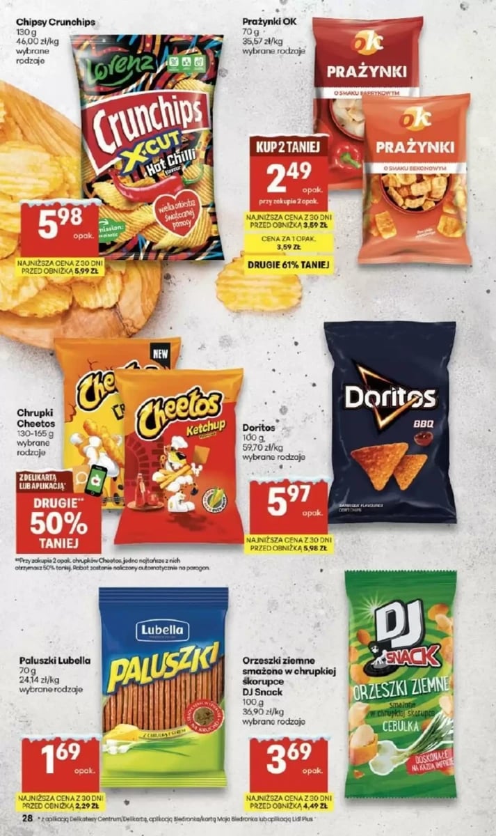 Strona 28 z gazetki Delikatesy Centrum
