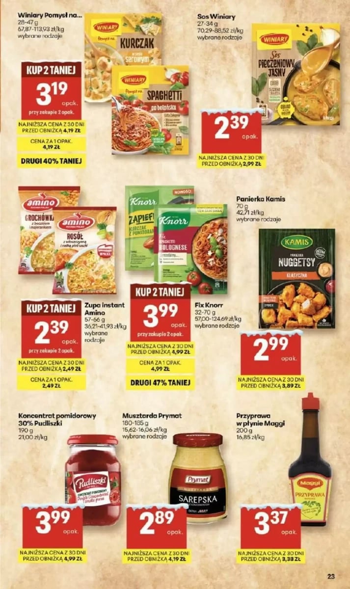 Strona 23 z gazetki Delikatesy Centrum