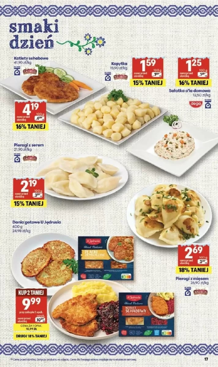 Strona 17 z gazetki Delikatesy Centrum