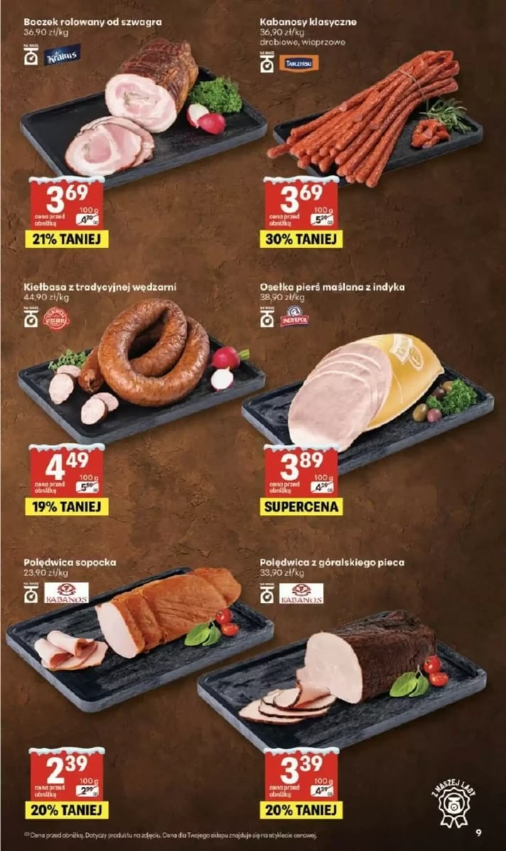 Strona 9 z gazetki Delikatesy Centrum