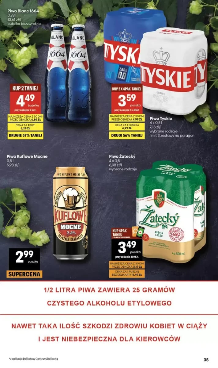 Strona 35 z gazetki Delikatesy Centrum