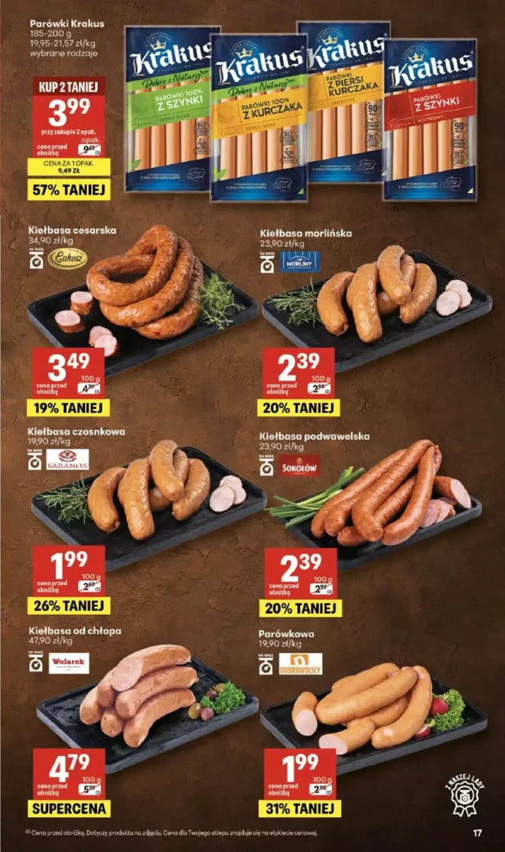 Strona 17 z gazetki Delikatesy Centrum