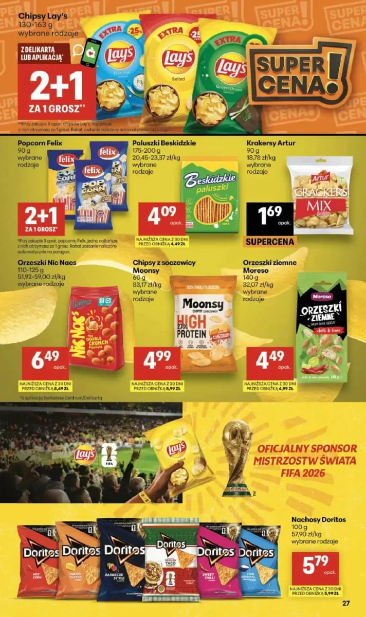 Strona 27 z gazetki Delikatesy Centrum
