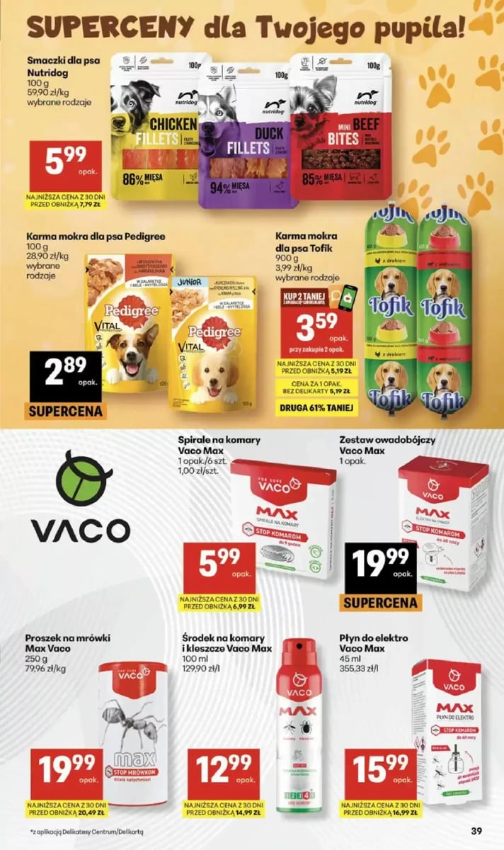 Strona 39 z gazetki Delikatesy Centrum