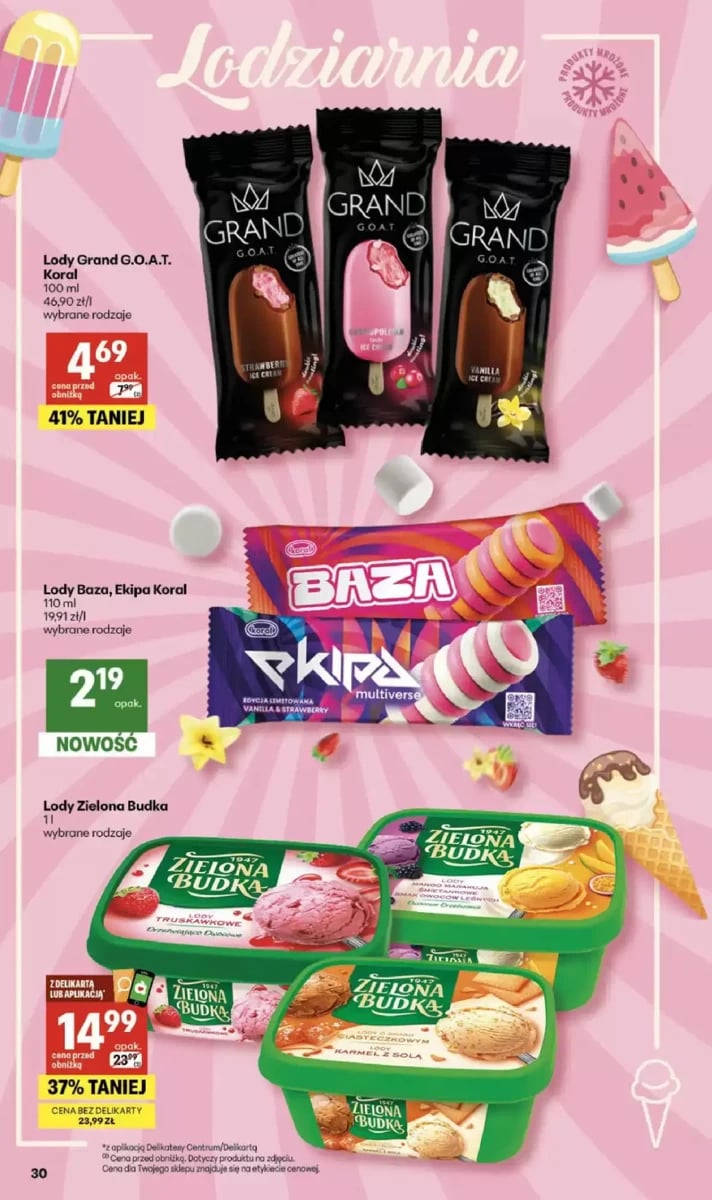 Strona 30 z gazetki Delikatesy Centrum