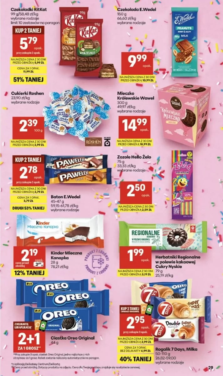 Strona 29 z gazetki Delikatesy Centrum