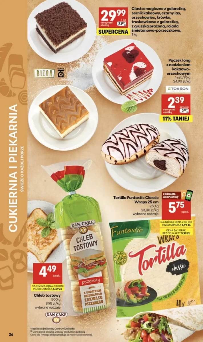 Strona 26 z gazetki Delikatesy Centrum