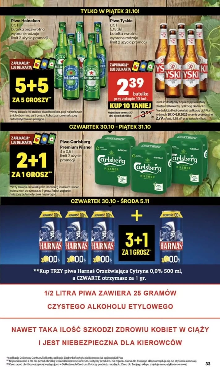 Strona 33 z gazetki Delikatesy Centrum