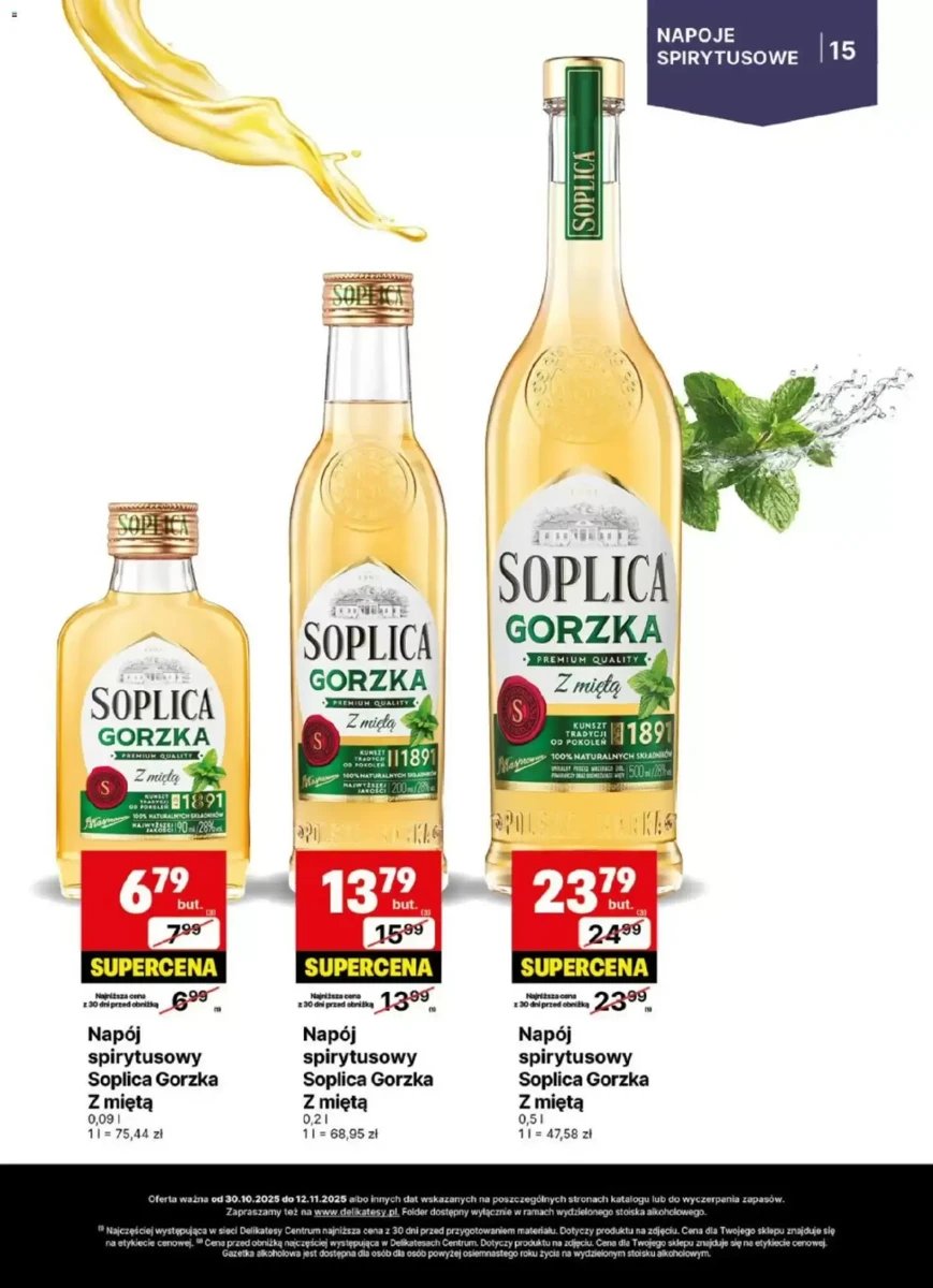 Strona 15 z gazetki Delikatesy Centrum