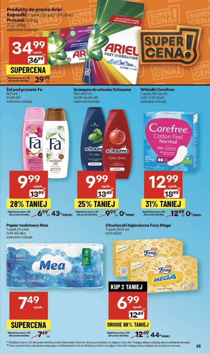 Strona 35 z gazetki Delikatesy Centrum
