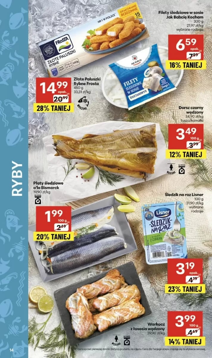 Strona 14 z gazetki Delikatesy Centrum