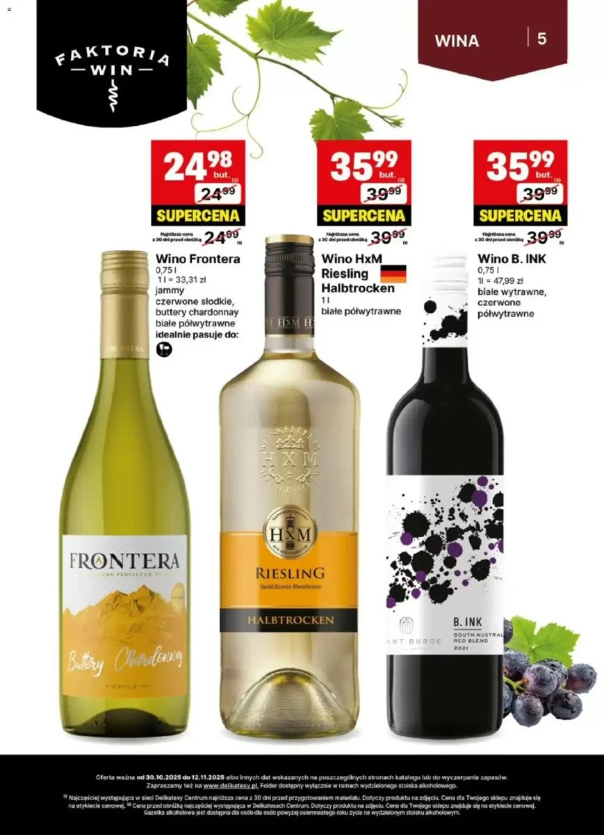 Strona 5 z gazetki Delikatesy Centrum