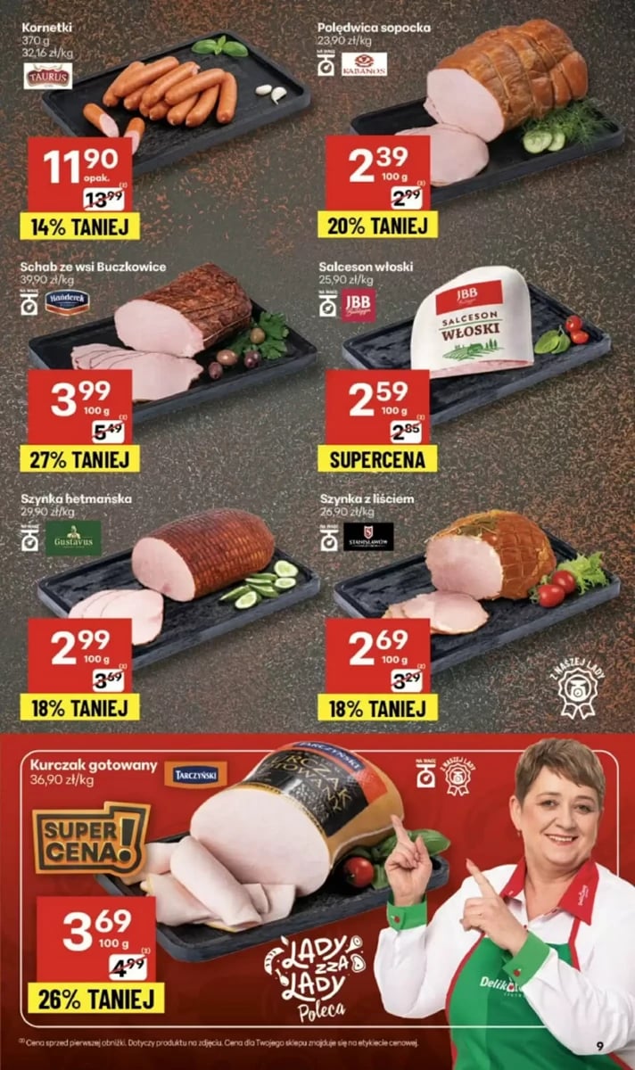 Strona 9 z gazetki Delikatesy Centrum