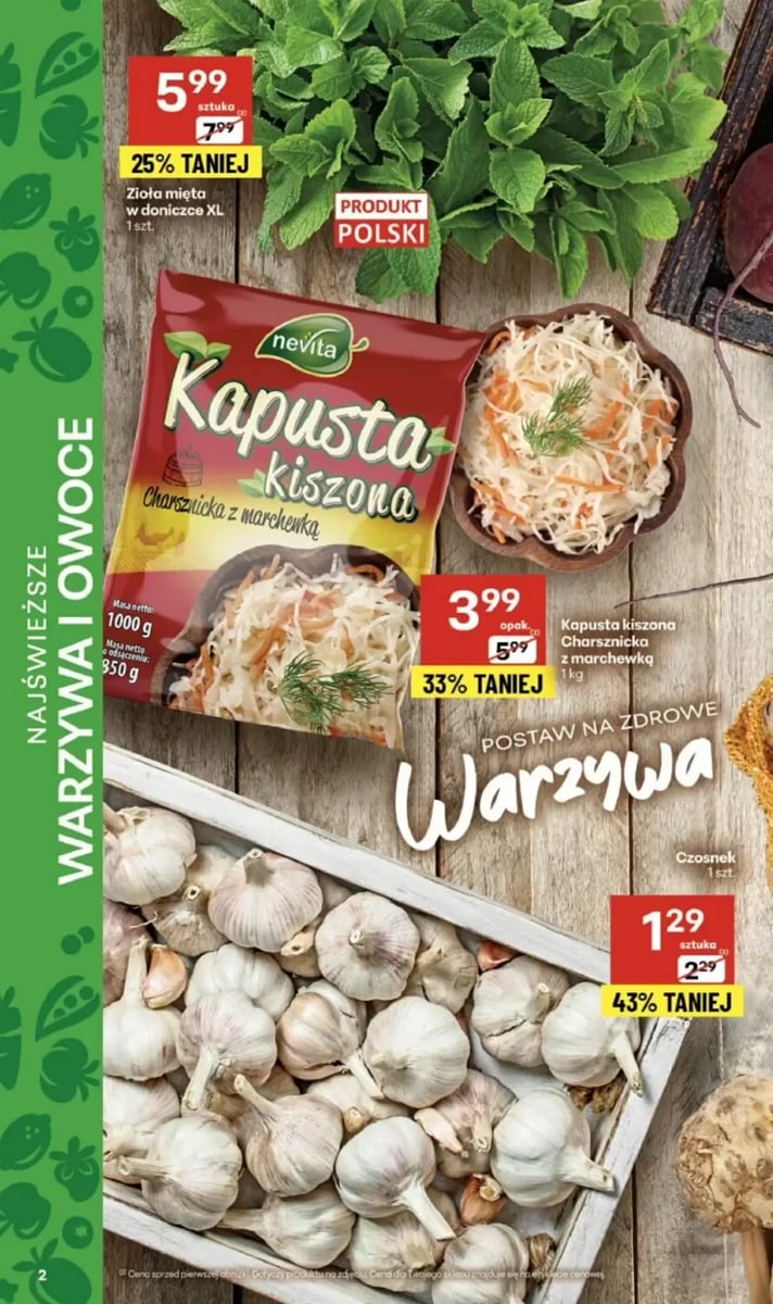 Strona 2 z gazetki Delikatesy Centrum