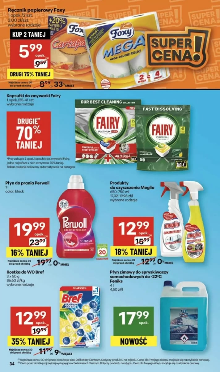 Strona 34 z gazetki Delikatesy Centrum