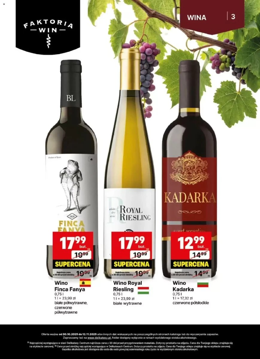 Strona 3 z gazetki Delikatesy Centrum