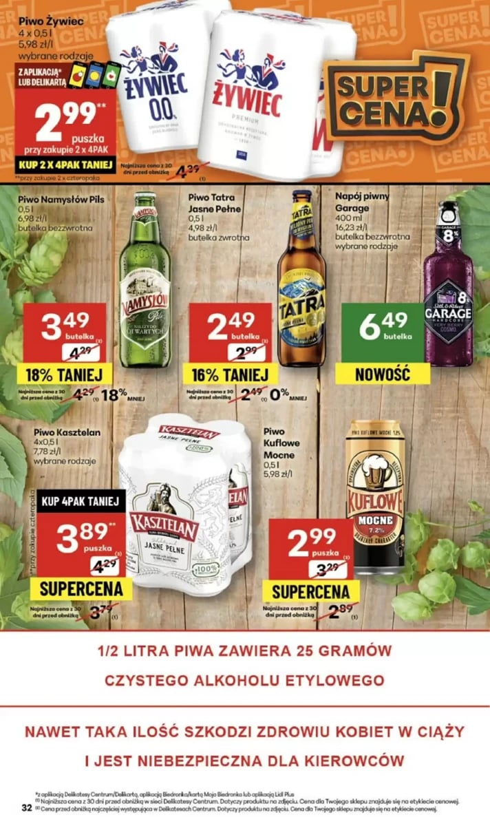 Strona 32 z gazetki Delikatesy Centrum