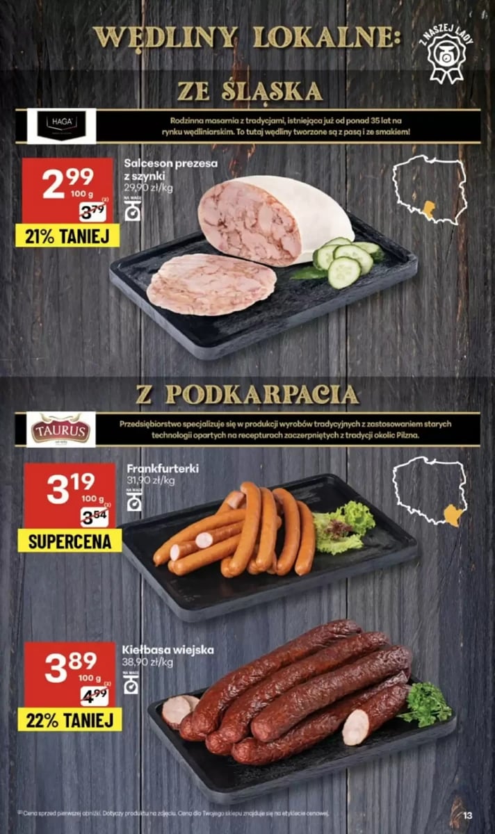 Strona 13 z gazetki Delikatesy Centrum