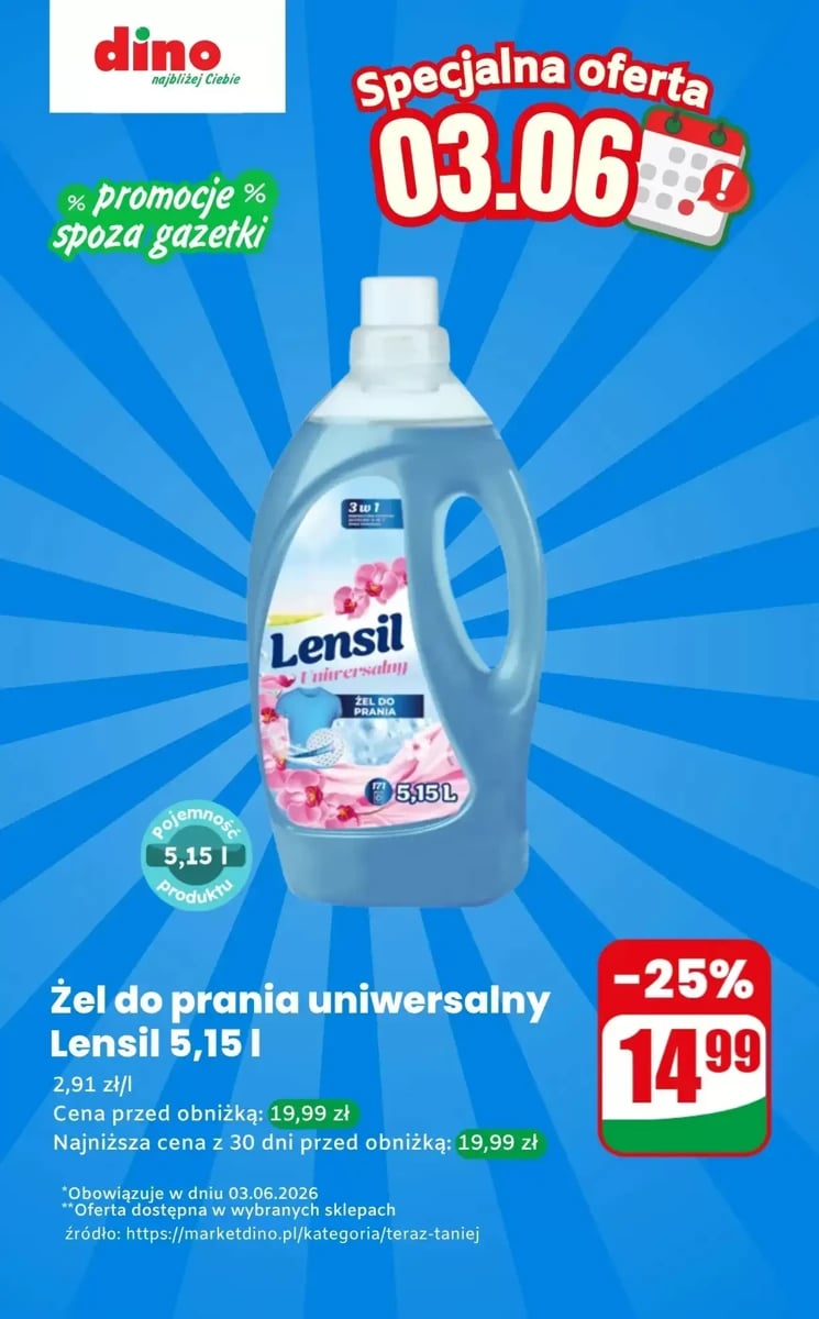 Strona 1 z gazetki Dino