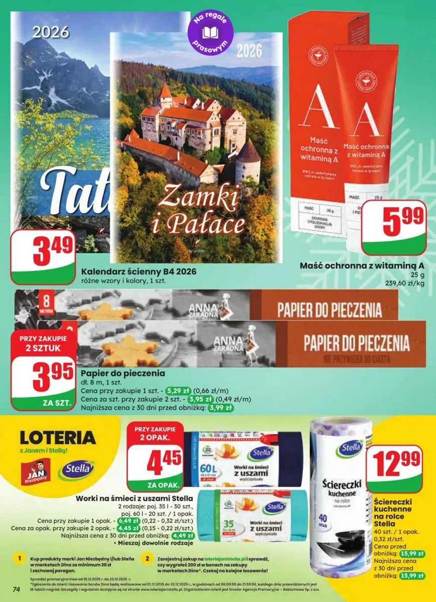 Strona 74 z gazetki Dino