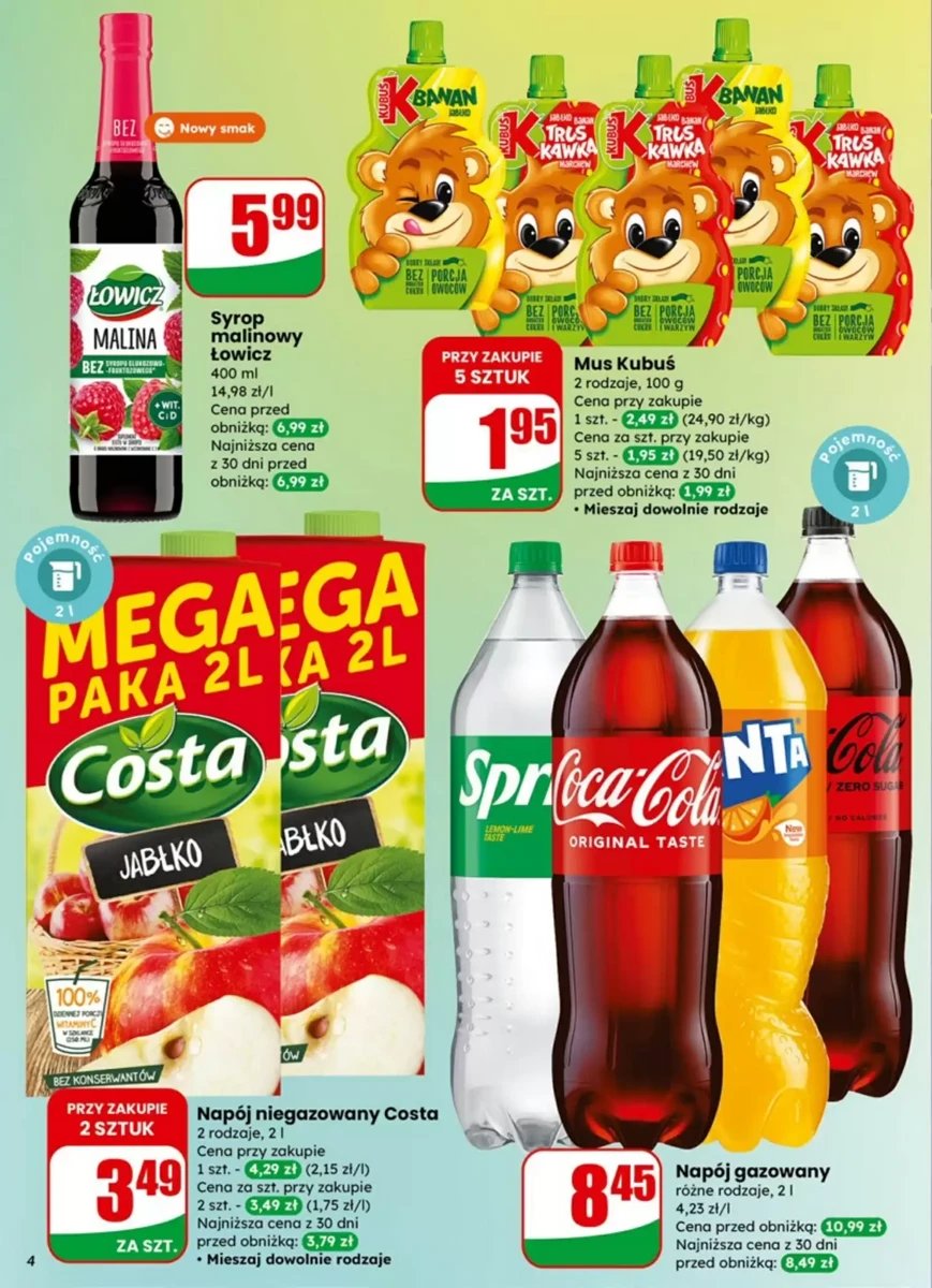 Strona 4 z gazetki Dino